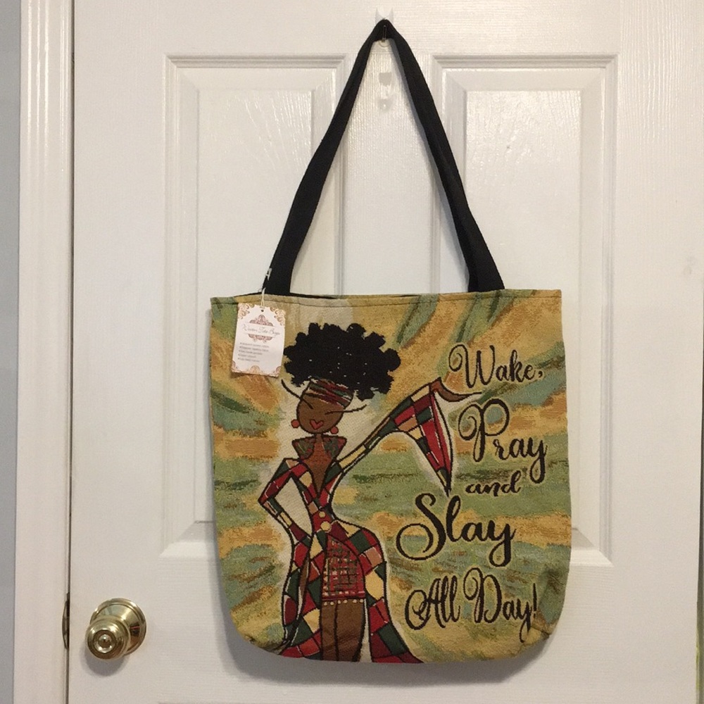 SHADES OF COLOR, WAKE PRAY&SLAY ALL DAY - Picture 1 of 8